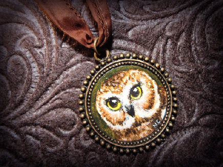 custom owl necklace