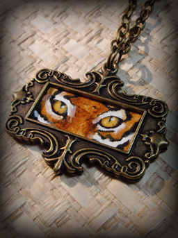 Tiger Eyes Necklace